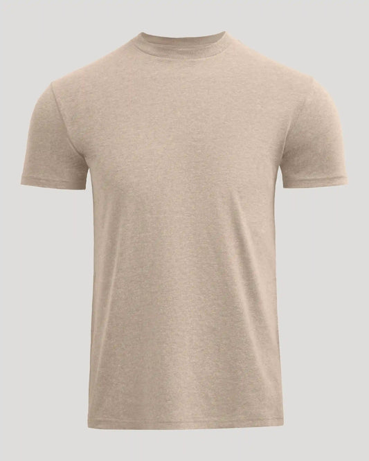 Heather Fennel Classic Crew Neck