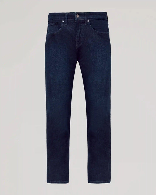 Indigo Rinse Straight Authentic Denim Jeans