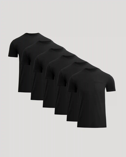 Classic Pocket Crew 6-Pack