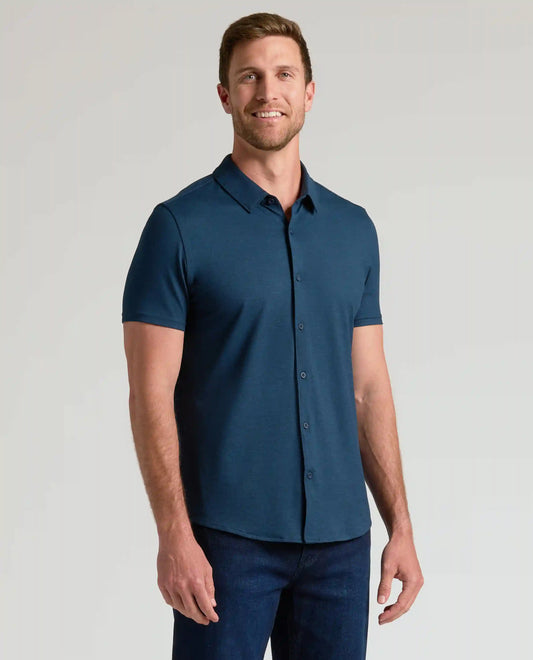 Short Sleeve Comfort Knit Shirt 3-Pack