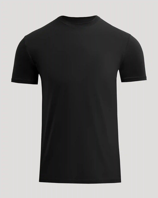 Black Classic Crew Neck