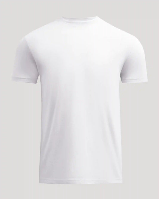 White Classic Crew Neck
