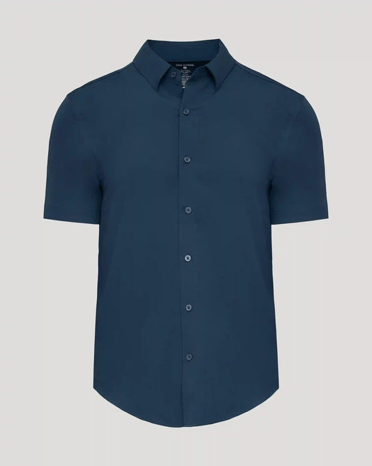 Navy Performance Dress Shirt