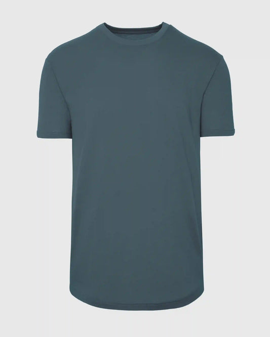 Neptune Curved Hem Classic Crew Neck
