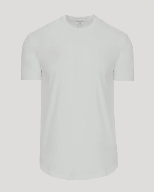 Vapor Curved Hem Classic Crew Neck