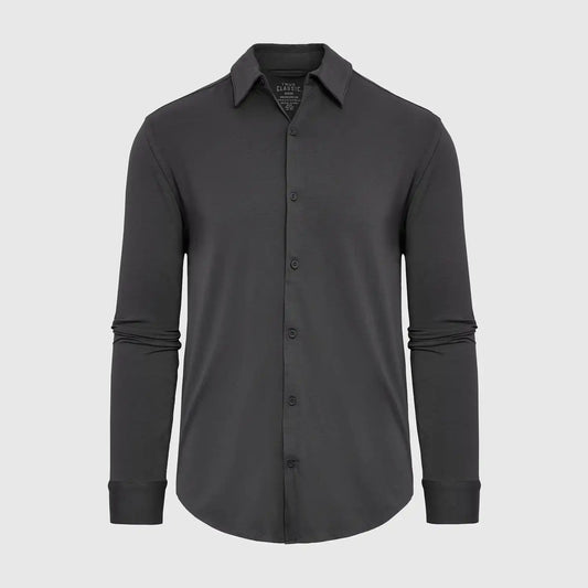 Carbon Long Sleeve Knit Shirt