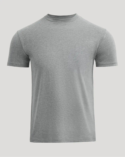 Heather Gray Short Classic Crew Neck