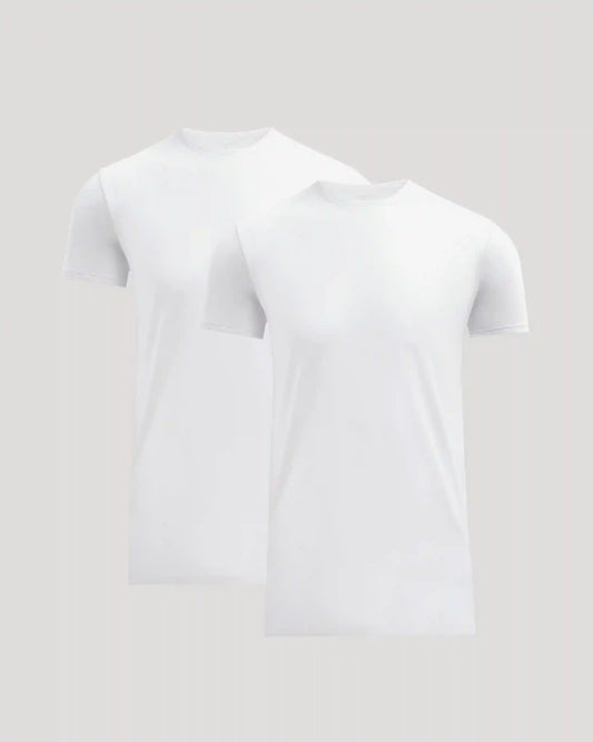 Tall Pima Cotton Blend Crew 2-Pack