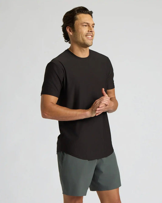 Active Curved Hem Crew 3-Pack